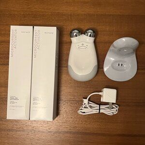 NuFACE Trinity Facial Toning Device PLUS 2 Bottles 10fl.oz. Aqua Gel Activator